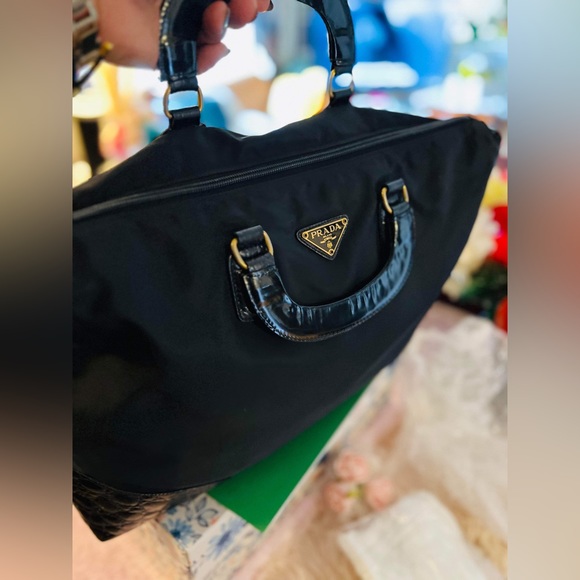 Prada handbag Nylon - Picture 3 of 8